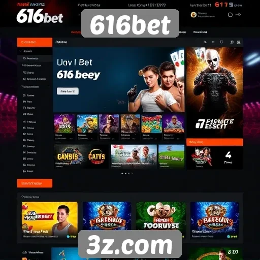 Novidades no design do site 616bet